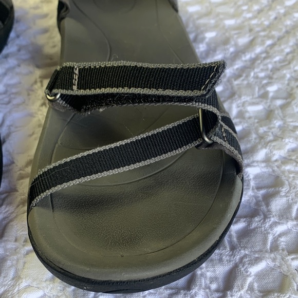 Teva Women's Charcoal and Black Sandals - Picture 14 of 16